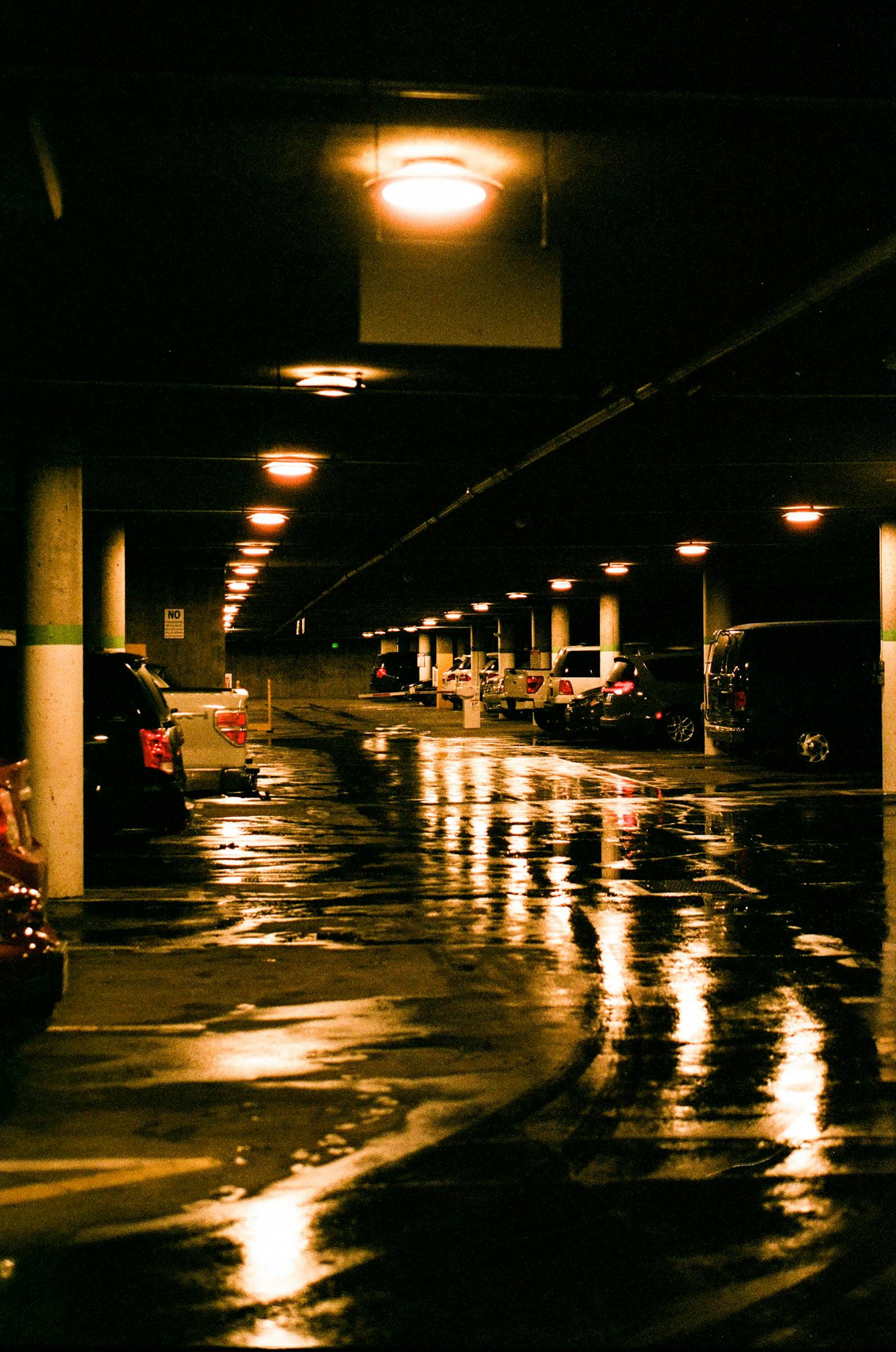 Indoor parking maintenance for buildings in winter